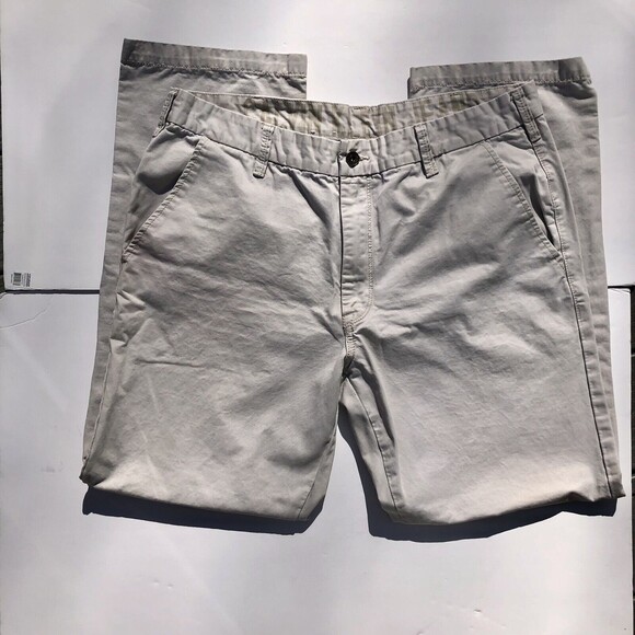 Calvin Klein Jeans Men's 36x30 Light Gray 100% Cotton Excellent Condition - Picture 2 of 5